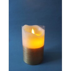 蠟燭-LED緞金蠟燭(中)